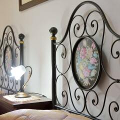 Отель Agriturismo Lustrinu Сполето комната для гостей