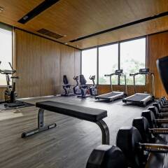 Отель Q-Box Hotel Bangkok Blossom Таиланд, Бангкок - отзывы, цены и фото номеров - забронировать отель Q-Box Hotel Bangkok Blossom онлайн фитнесс-зал фото 3