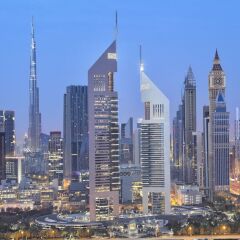 Отель Jumeirah Emirates Towers городской автобус