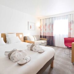 Отель Novotel Nice Arenas Aeroport Франция, Ницца - 1 отзыв об отеле, цены и фото номеров - забронировать отель Novotel Nice Arenas Aeroport онлайн комната для гостей фото 5