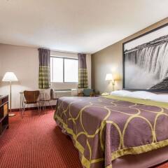 Отель Super 8 by Wyndham Niagara Falls NY США, Ниагара-Фолс - отзывы, цены и фото номеров - забронировать отель Super 8 by Wyndham Niagara Falls NY онлайн комната для гостей фото 4