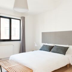 Отель Smartflats City - Châtelain Бельгия, Брюссель - отзывы, цены и фото номеров - забронировать отель Smartflats City - Châtelain онлайн комната для гостей фото 2