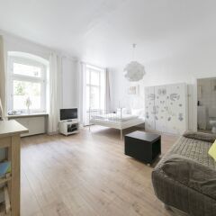 Апартаменты City Apartment Charlottenburg Berlin Берлин комната для гостей