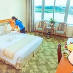 My Tra Riverside Hotel комната для гостей фото 5