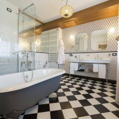 Hotel Duca D'Aosta Аоста ванная