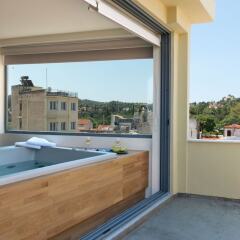 Отель Acropolis View Luxury Apartment - Adults Only Греция, Афины - отзывы, цены и фото номеров - забронировать отель Acropolis View Luxury Apartment - Adults Only онлайн ванная