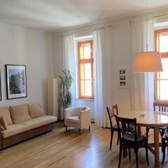 Апартаменты Apartments near Rathaus комната для гостей фото 5