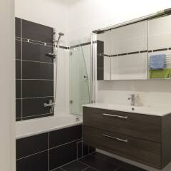 Отель Viennaflats - Apartment Prater Австрия, Вена - отзывы, цены и фото номеров - забронировать отель Viennaflats - Apartment Prater онлайн ванная