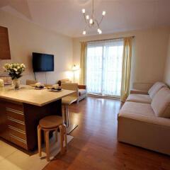 Апартаменты Sunrise Apartments Сопот комната для гостей