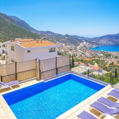 Villa Asel by Akdenizvillam Турция, Калкан - отзывы, цены и фото номеров - забронировать отель Villa Asel by Akdenizvillam онлайн бассейн фото 2