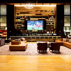 Отель Hilton Reforma Мехико гостиничный бар