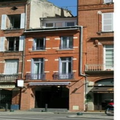 Отель Appartements Gambetta Франция, Тулуза - отзывы, цены и фото номеров - забронировать отель Appartements Gambetta онлайн вид на фасад