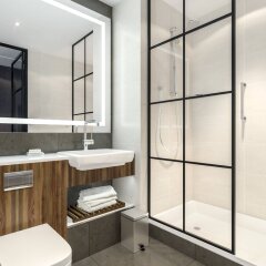 Отель Courtyard by Marriott Amsterdam Airport Нидерланды, Хофддорп - отзывы, цены и фото номеров - забронировать отель Courtyard by Marriott Amsterdam Airport онлайн ванная фото 2