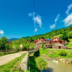 Гостиница Slovyanka Hotel Украина, Волосянка - отзывы, цены и фото номеров - забронировать гостиницу Slovyanka Hotel онлайн приотельная территория фото 2