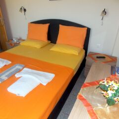 Апартаменты Nikos Apartments комната для гостей фото 2