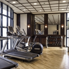Отель Hilton Nuremberg фитнесс-зал фото 2