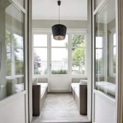Отель Am Pavillon, Bed&Breakfast балкон