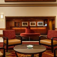 Отель Columbus Airport Marriott Колумбус гостиничный бар