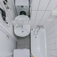 Гостиница City of Rivers Near Hermitage 2 Rooms ванная