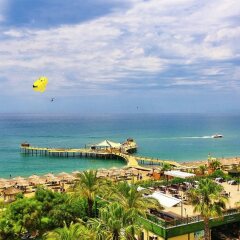 Отель Lyra Resort - All Inclusive Сиде пляж фото 2