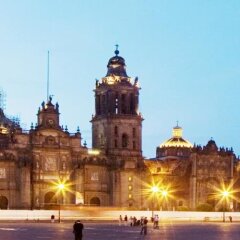 Отель Mexiqui Zocalo Мехико городской автобус