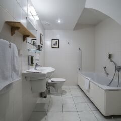 Отель Shakespeare Boutique Hotel Литва, Вильнюс - 3 отзыва об отеле, цены и фото номеров - забронировать отель Shakespeare Boutique Hotel онлайн ванная