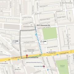 Отель 1Br - South Kensington - St01 - Rgb 82563 городской автобус