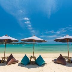 Отель Bandara Phuket Beach Resort пляж фото 3