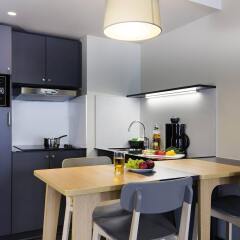 Отель Aparthotel Adagio access München City Olympiapark Германия, Мюнхен - 4 отзыва об отеле, цены и фото номеров - забронировать отель Aparthotel Adagio access München City Olympiapark онлайн в номере фото 2