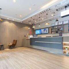 Отель Shenzhen Difu Business Hotel Китай, Шэньчжэнь - отзывы, цены и фото номеров - забронировать отель Shenzhen Difu Business Hotel онлайн интерьер отеля фото 3
