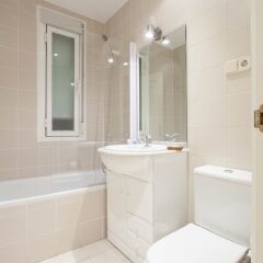 Отель Apartamento en Goya ванная фото 2