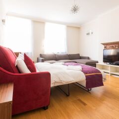 Отель Belgravia Apartments - Grosvenor Gardens Великобритания, Лондон - отзывы, цены и фото номеров - забронировать отель Belgravia Apartments - Grosvenor Gardens онлайн комната для гостей фото 5