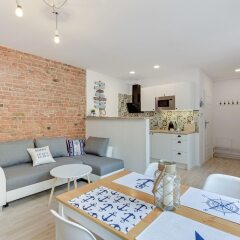 Апартаменты Lion Apartments - La Playa Сопот комната для гостей фото 3