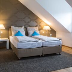 Отель Helvetia Suites Германия, Дюссельдорф - отзывы, цены и фото номеров - забронировать отель Helvetia Suites онлайн комната для гостей фото 4