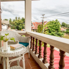 Отель Villa Deux Rivieres балкон