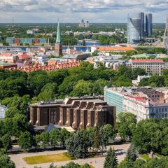 Radisson Blu Ridzene Hotel пляж