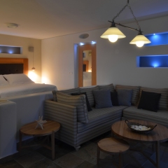 Отель Pleiades Eco Houses Греция, Остров Санторини - отзывы, цены и фото номеров - забронировать отель Pleiades Eco Houses онлайн комната для гостей