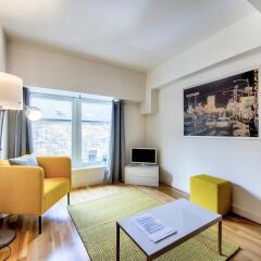 Отель Home Central Apartment Великобритания, Эдинбург - отзывы, цены и фото номеров - забронировать отель Home Central Apartment онлайн комната для гостей фото 2