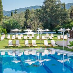 Отель Dominoes Hotel Apartments Греция, Корфу - отзывы, цены и фото номеров - забронировать отель Dominoes Hotel Apartments онлайн бассейн фото 2