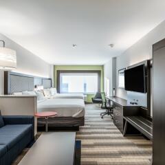 Отель Holiday Inn Express & Suites Jersey City North - Hoboken, an IHG Hotel США, Джерси - отзывы, цены и фото номеров - забронировать отель Holiday Inn Express & Suites Jersey City North - Hoboken, an IHG Hotel онлайн комната для гостей фото 3