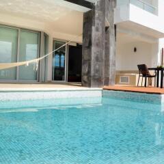 Отель Mareazul Family Beach Condohotel Плая-дель-Кармен бассейн