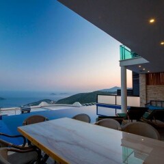 Villa Lemon K2 by Akdenizvillam Турция, Калкан - отзывы, цены и фото номеров - забронировать отель Villa Lemon K2 by Akdenizvillam онлайн бассейн фото 3