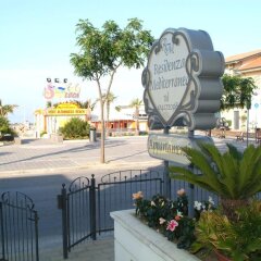Отель Residenza Mediterranea Римини парковка