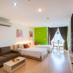 Brighton Hotel & Residence Бангкок комната для гостей фото 2