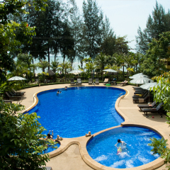 Отель Bacchus Home Resort Таиланд, Пак-Нам-Пран - отзывы, цены и фото номеров - забронировать отель Bacchus Home Resort онлайн бассейн фото 2
