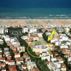 Отель Residence Queen Италия, Римини - отзывы, цены и фото номеров - забронировать отель Residence Queen онлайн пляж фото 2