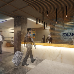 Solana Hotel & Spa Меллиха интерьер отеля