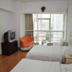 Отель Xiamen Haiwan Dushi Apartment Китай, Сямынь - отзывы, цены и фото номеров - забронировать отель Xiamen Haiwan Dushi Apartment онлайн комната для гостей фото 2