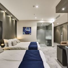 Отель The District Hotel Мальта, Сан Джулианс - 1 отзыв об отеле, цены и фото номеров - забронировать отель The District Hotel онлайн комната для гостей фото 4