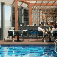 Отель Pearl Rotana Capital Centre бассейн фото 2